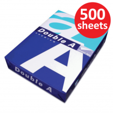 Double A Paper 80gsm - A4 size - 1 ream - 500 sheets